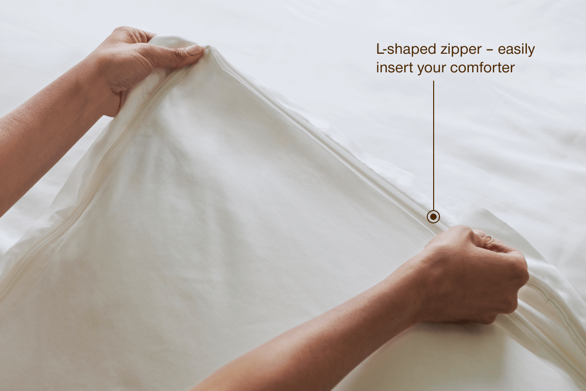 Linen-Cotton Duvet Cover - Image 16